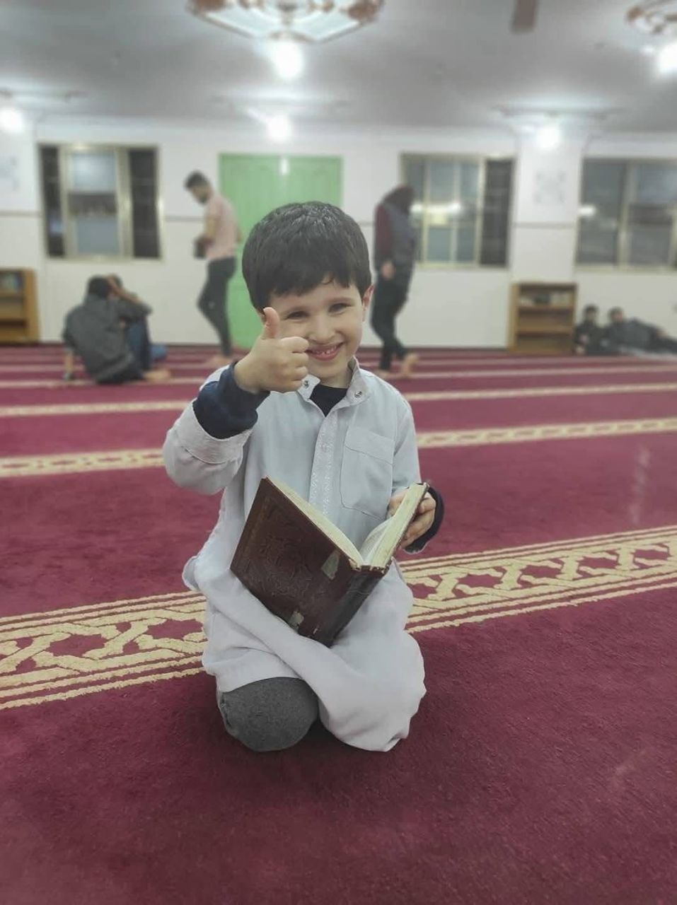 زوجي أبو عبيده وأولادي وأخي